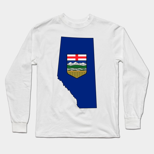 Alberta Love Long Sleeve T-Shirt by somekindofguru